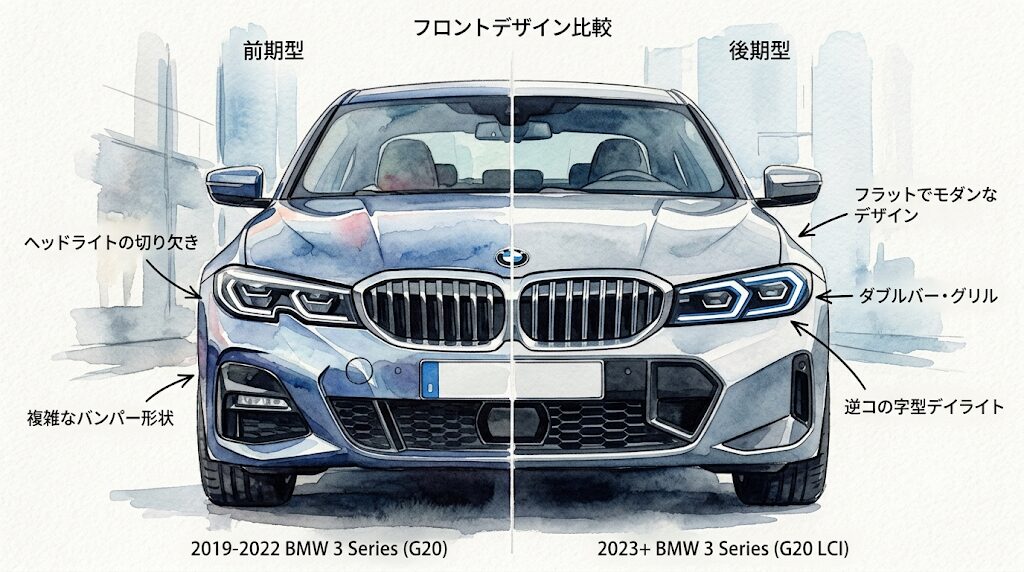 BMW 3シリーズ】G20前期と後期の違いを徹底比較！オーナー目線で選ぶ